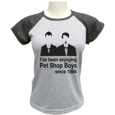 Imagem de Camiseta Babylook Pet Shop Boys 1984 - Alternativo Basico