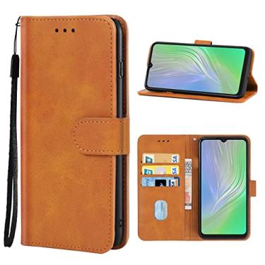 Imagem de YUNCHAO Caixa de telefone Caso de telefone de couro para Blackview A55 capa para celular