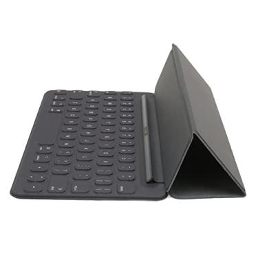 Imagem de Teclado inteligente sem fio para Pad Pro 9,7 polegadas, tablet portátil inteligente dobrável teclado ultrafino com 64 teclas