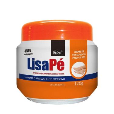 Imagem de Creme Hidratante Para Pés Tratamento Lisa Pé Bio Soft 120g