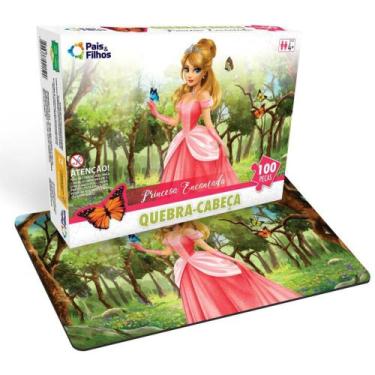 Quebra-Cabeça 3D - Princesas - Disney - 48 Peças - Multikids