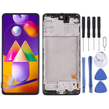 Imagem de Tela LCD original e digitalizador conjunto completo com quadro para o Samsung Galaxy M31S SM-M317