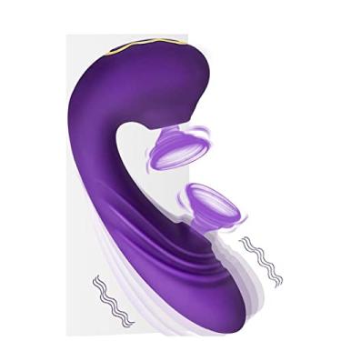 Imagem de Vibrador 3 em 1 Estimulador do Clitóris & Ponto G Feminino Estimulador Brinquedos Sexuais 14 Velocidade Erótico Zatla