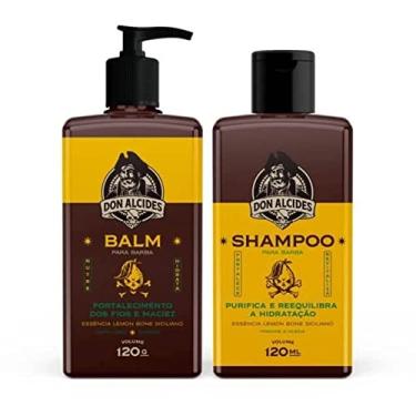 Imagem de Kit Balm E Shampoo Para Barba - Lemon Bone- Don Alcides