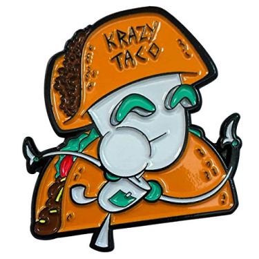 Imagem de Krazy Taco Gir - broche de esmalte colecionável Zim Invader, Small, Esmalte, não