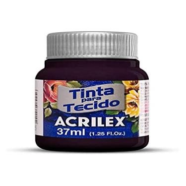 Imagem de Tinta Para Tecido Fosca, Acrilex, Berinjela, 37 ml