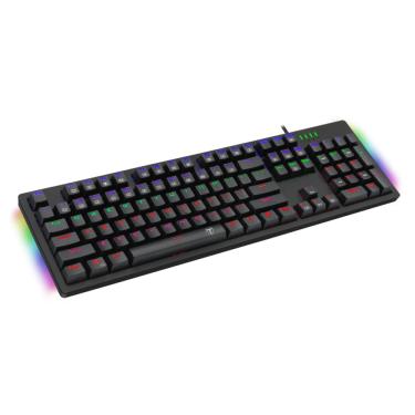 Imagem de Teclado Mecanico Gamer Bermuda rgb ABNT-2 Switch Blue pt-br