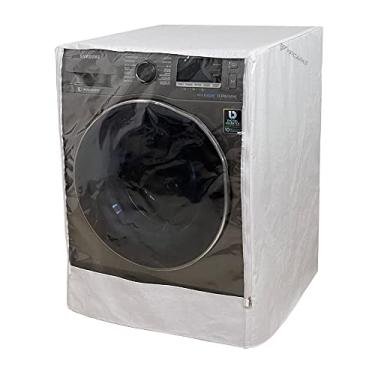 Imagem de Capa Lava E Seca Samsung 11kg Abertura em Ziper Com Transparente (Branco)