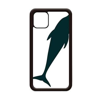 Imagem de Capa Blue Ocean Docile Streamline Dolphin para iPhone 12 Pro Max para Apple Mini Mobile Case