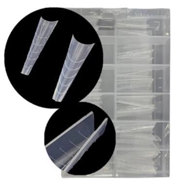 Imagem de Molde Manicure Formato Bailarina F1 alongamento de gel