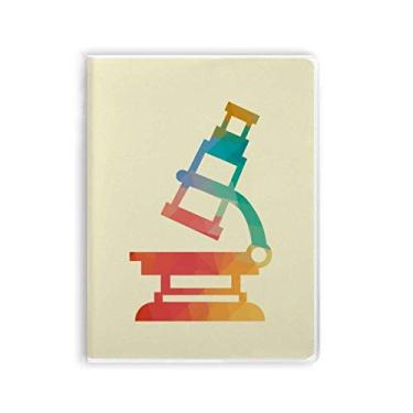 Imagem de Caderno com estampa de química de microscópio de desenho animado capa macia Diário