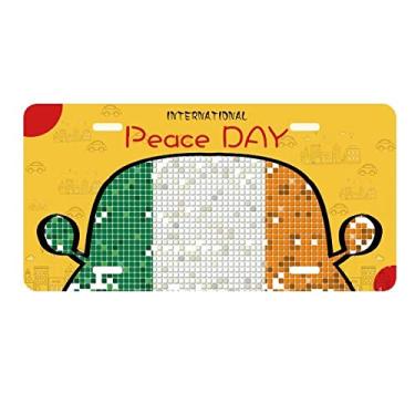 Imagem de DIYthinker Bandeira nacional da Itália com padrão de país da Europa, etiqueta para decoração de carro, dia da paz