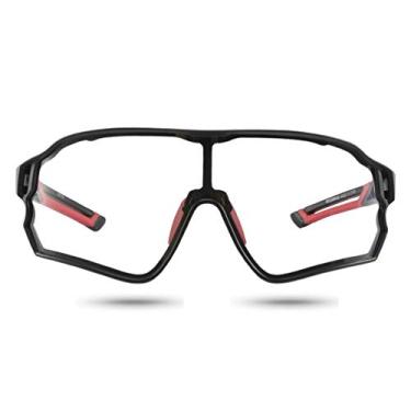 Imagem de ROCKBROS Óculos de sol fotocromáticos para homens, óculos de sol de ciclismo, esportes e bicicletas