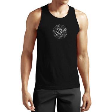 Imagem de Regata Atlética Skull All Black
