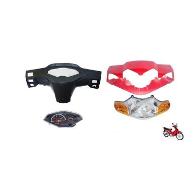 Imagem de Kit Carenagens Mais Farol +velocimetro Shineray Phoenix Gold