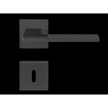 Imagem de Fechadura em Zamac Roseta Quadrada 502-55 Interna Sara Pado