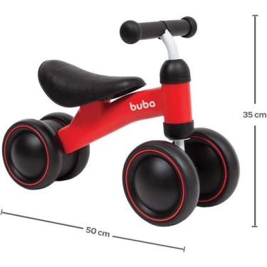 Imagem de Bicicleta De Equilíbrio 4 Rodas Andador Educador Infantil - Bubba