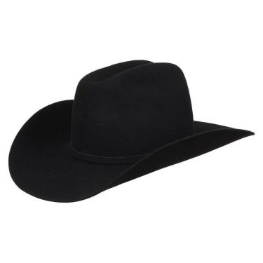 Imagem de Chapéu Country Pelo e Lã Preto Cury 33478