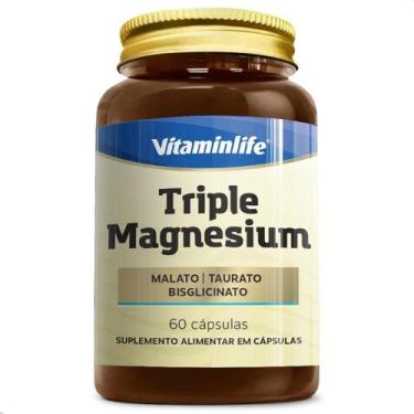 Imagem de Triple Magnesium Malato Taurato Bisglicinato 60 Capsulas Vitaminlife