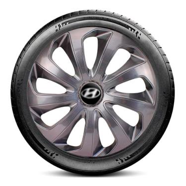 Imagem de Calota LC121 Hyundai Aro 15 Grafite Velox Escolha o carro