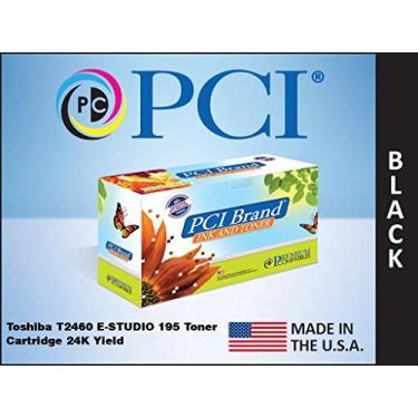 Imagem de Cartucho de toner de substituição compatível com marca PCI para Toshiba T2460 e-Studio 195 cartucho de toner preto rendimento 24K