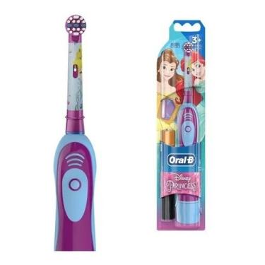 Imagem de Escova Dental Elétrica Oral-b Princesas Com 2 Pilhas Aa Disney Princess