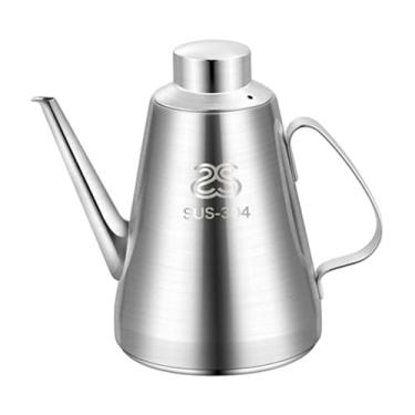 Imagem de Ioensy Dispensador de azeite, garrafa de óleo para molho de soja, galheteiro, fácil de encher, recipiente de óleo para salada, cozinha, 700ml