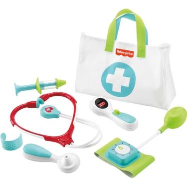 Imagem de Fisher-Price Medical Kit, 7-Piece Pretend Play Set