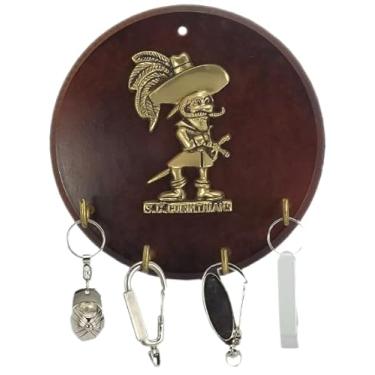 Imagem de Porta Chaves Mosqueteiro Fiel - Decoração Artesanal Sustentável para Fãs do Timão