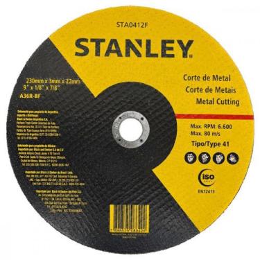 Imagem de Disco Corte Ferro Stanley 9"X1/8"X7/8"