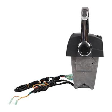 Imagem de Kit de Caixa de Controle Remoto do Acelerador de Popa Alavanca Dupla 5006184 Motores de Barco Acessórios Marinhos