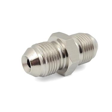 Imagem de Adaptador de União Macho M12x1.0 para M12x1.0 – Conector de Acoplador para Sensores de Combustível, Óleo ou Manômetro – Aço Inoxidável, Classificação de Alta Pressão