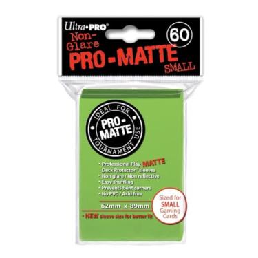 Imagem de Ultra Pro Jogo de cartas Sleeves Pro-Matte D10 (pequeno, verde-limão)