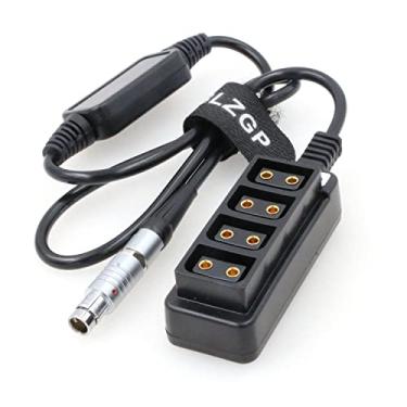 Imagem de ZBLZGP Cabo divisor fêmea RS de 3 pinos para 4 portas D-Tap tensão regulada de 12 V para câmera ARRI Alexa