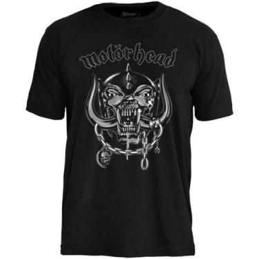 Imagem de Camiseta Motorhead Logo Snaggletooth - Stamp
