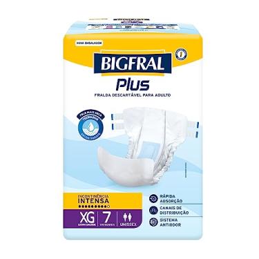Imagem de Fralda Bigfral Plus XG 7 Unidades