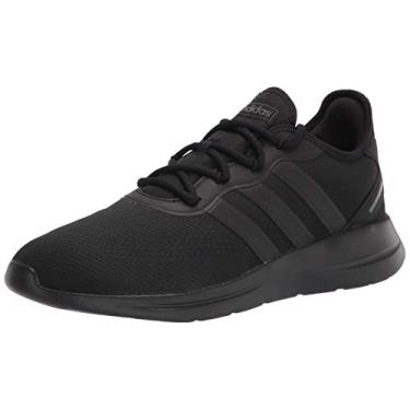 Imagem de adidas Tênis de corrida masculino Lite Racer Reborn 2.0, Preto/Preto/Cinza, 13