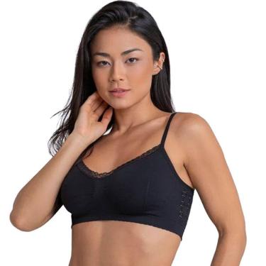 Imagem de Sutiã Angel Lupo Top Loba Trend Sem Costura Renda Ref. 41260