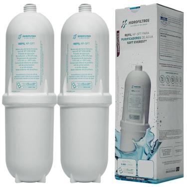 Imagem de Kit 2 Refil Hidrofiltros Compatível Purificador Soft