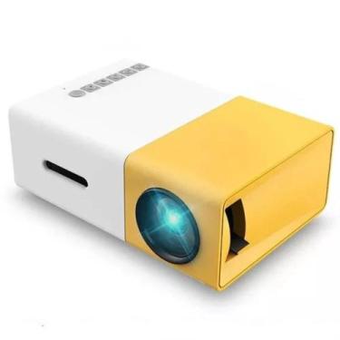 Imagem de Projetor Portátil Mini YG300 Pro, Branco, 1600 Lumens, USB, HDMI - THR