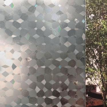 Imagem de Pelicula Adesiva Eletrostatica para Vidro Blindex Cristais 200x60cm - 