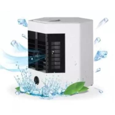 Imagem de Mini Climatizador Portátil Umidificador De Ar Condicionado - hOME E mO