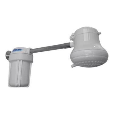 Imagem de Filtro Purificador De Água Para Chuveiro E Ducha Tira Cloro - Globalfi