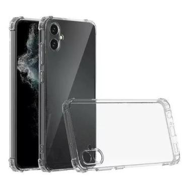 Imagem de Kit Capa Capinha Transparente + Película Fosca Para Samsung Galaxy A05