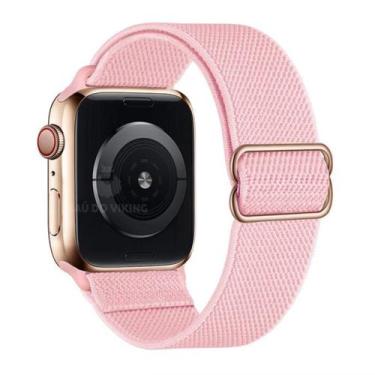 Imagem de Pulseira Nylon Solo Confortável Compatível com Apple Watch - Baú do Vi
