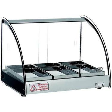Imagem de Estufa Básica 3 Bandejas Titã ACL583B Cinza LED 47cm, 110V