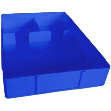 Imagem de 01 Caixa Montagem Óculos Plástica Organizadora Laborat Óptic - Terceir