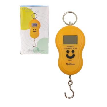 Imagem de Balança De Precisão Digital Portátil Mão Bolso Bagagem 50Kg - KINGLEEN