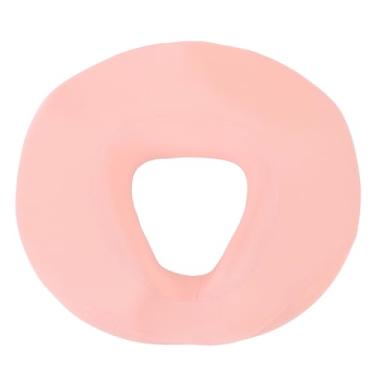 Imagem de Almofada de Assento de Rosquinha, Almofada de Cóccix de Espuma de Memória para Alívio de Estresse do Cóccix Almofada de Cadeira Portátil para Mesa de Escritório Travesseiro (Rosa)