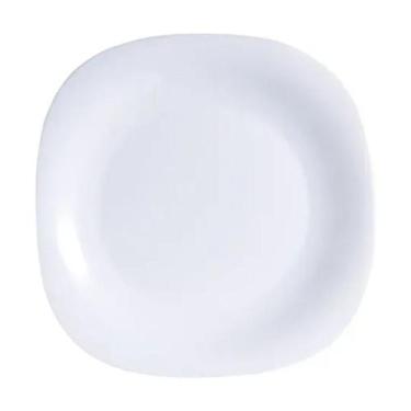 Imagem de Prato de Vidro 28x2,5cm BRANCO - EM CASA TEM
